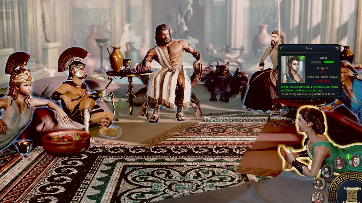 Header image for post There are 6 Gods in Citadelum, they all have favours and punishments