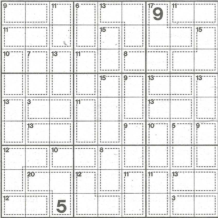 Killer Sudoku for week 40, 2024